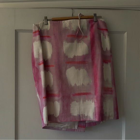 Jacquemus La Robe Soleil One Shoulder Mini Dress Pink Plaid sz 36 - Picture 10 of 15